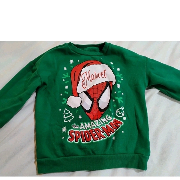Marvel Other - Marvel Green Amazing Spider-Man Festive Sweatshirt